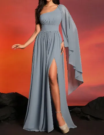 Rochie lunga SHEIN, albastru