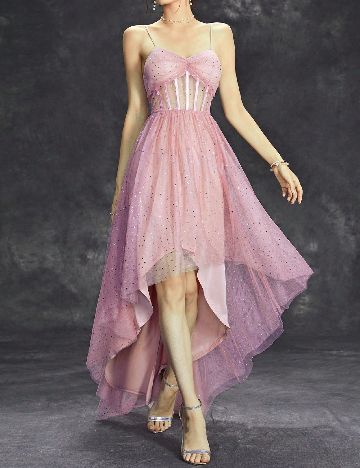 Rochie lunga SHEIN, roz