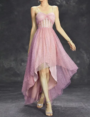 Rochie lunga SHEIN, roz