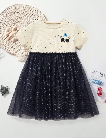 Rochie Shein Kids, bleumarin inchis