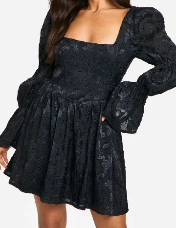 Rochie scurta Boohoo, negru