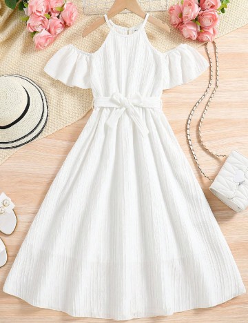 Rochie Shein Kids, alb