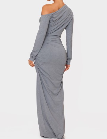 Rochie lunga PRETTYLITTLETHING, gri