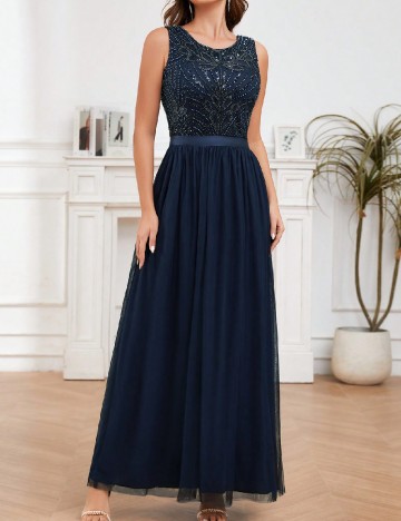 Rochie lunga SHEIN, bleumarin