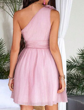 Rochie scurta SHEIN, roz