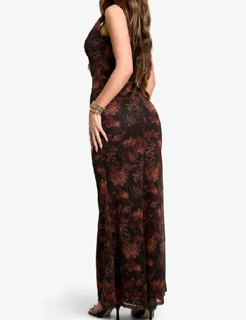 Rochie lunga Boohoo, maro Maro