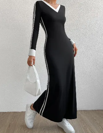Rochie lunga SHEIN, negru