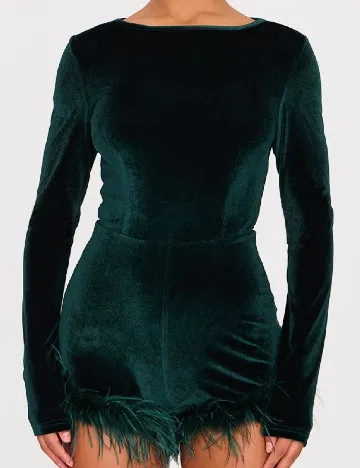 Salopeta PRETTYLITTLETHING, verde