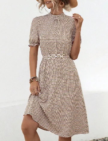 Rochie medie SHEIN, maro Maro