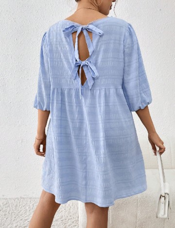 Rochie scurta SHEIN CURVE, albastru