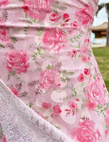 Rochie scurta SHEIN, roz