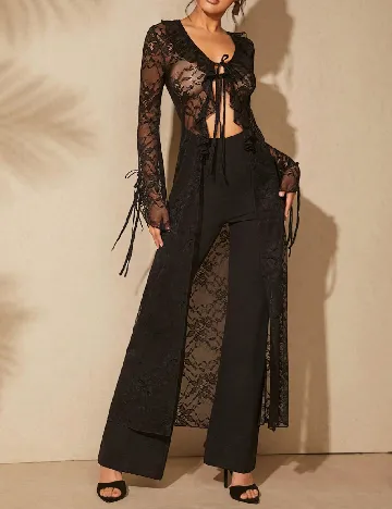 Salopeta SHEIN, negru