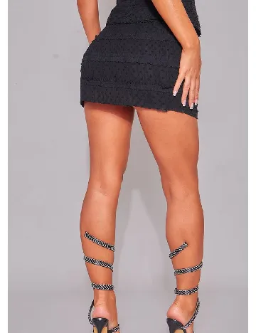Fusta PRETTYLITTLETHING, negru