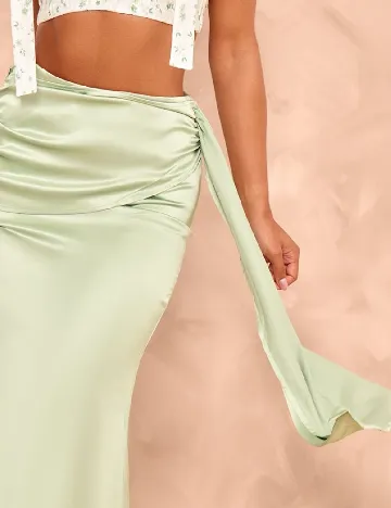 Fusta PRETTYLITTLETHING, verde Verde