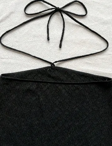 Fusta de plaja SHEIN, negru