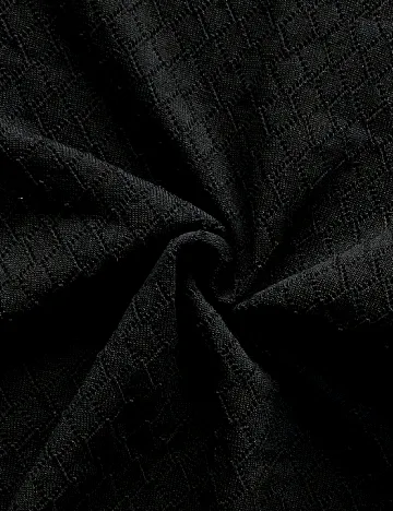 Fusta de plaja SHEIN, negru