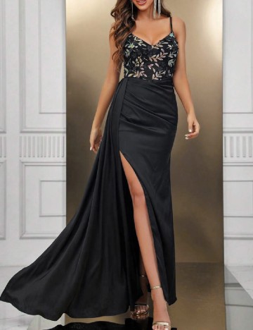 Rochie lunga SHEIN, negru
