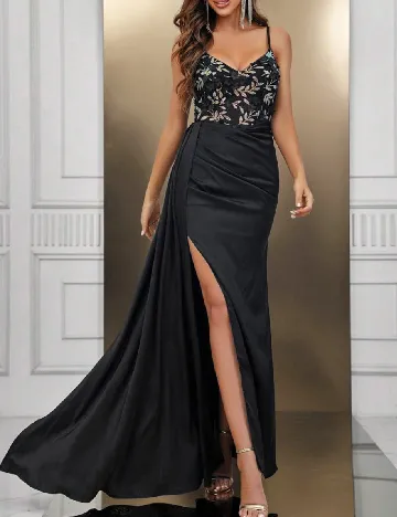 Rochie lunga SHEIN, negru