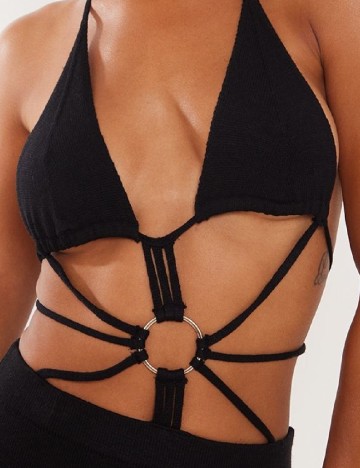 Rochie scurta PRETTYLITTLETHING, negru
