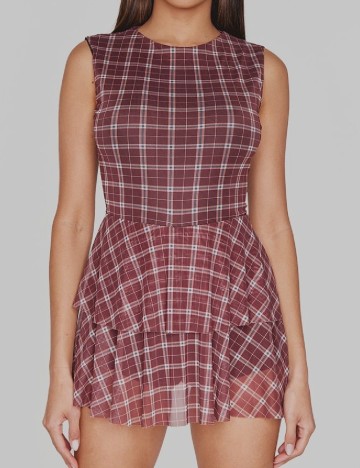 Salopeta PRETTYLITTLETHING, visiniu