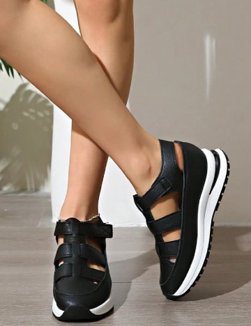 Sandale SHEIN, negru