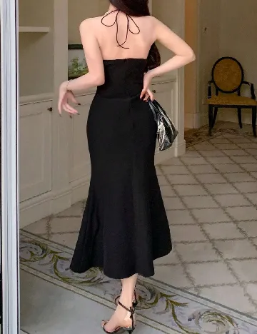 Rochie medie Dazy, negru
