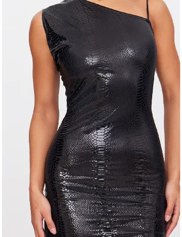 Rochie lunga PRETTYLITTLETHING, negru Negru
