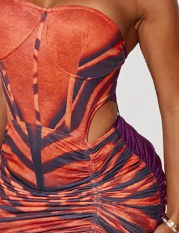 Rochie scurta PRETTYLITTLETHING, mix culori