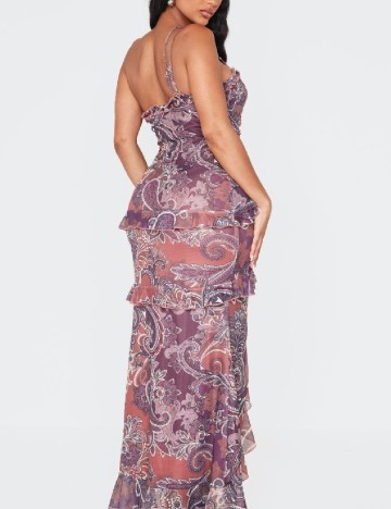 Rochie lunga PRETTYLITTLETHING, mix culori