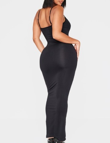 Rochie lunga PRETTYLITTLETHING, negru