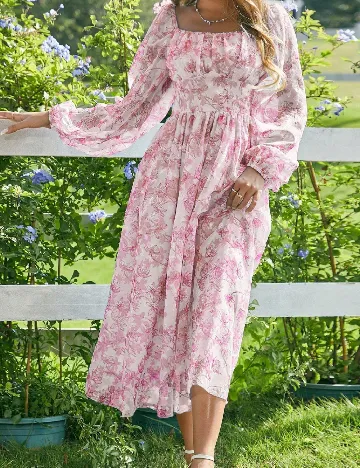 Rochie medie SHEIN, roz Roz
