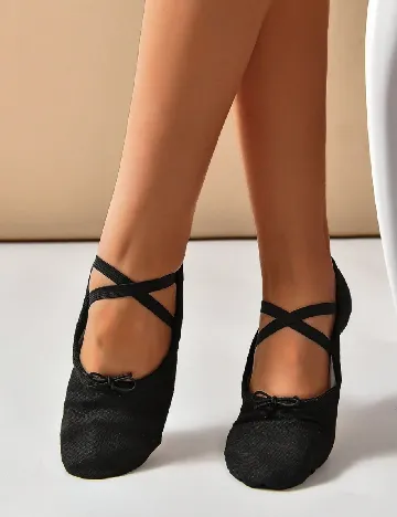 Pantofi de dans SHEIN, negru