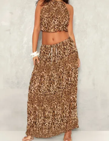 Fusta PRETTYLITTLETHING, animal print