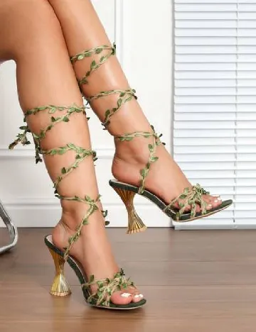 Sandale SHEIN, verde