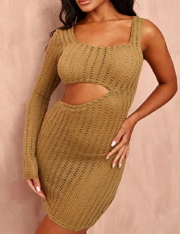 Rochie scurta PRETTYLITTLETHING, verde