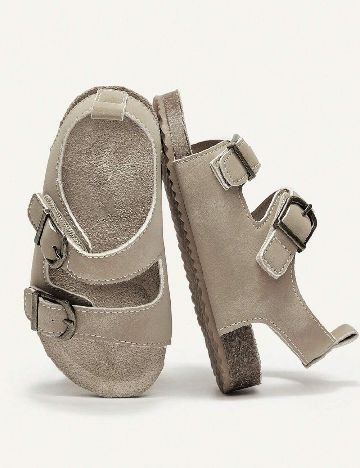 Sandale Shein Kids, bej