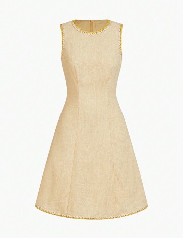 Rochie scurta MOTF, galben