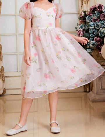 Rochie Shein Kids, floral print
