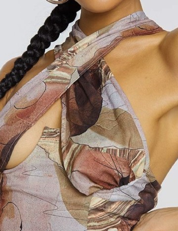 Top PRETTYLITTLETHING, mix culori