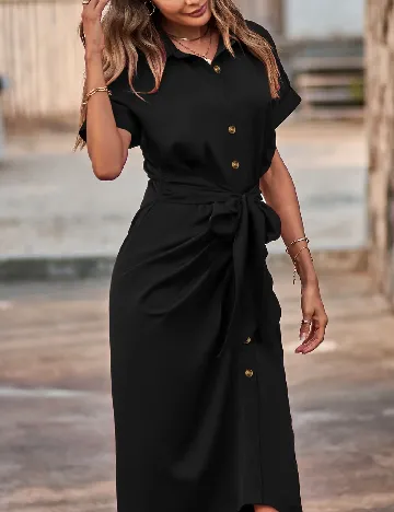 Rochie medie SHEIN, negru