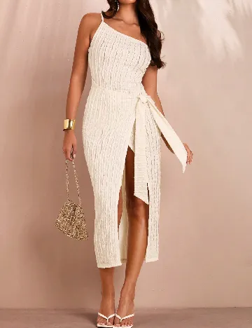 Rochie medie SHEIN, cremc