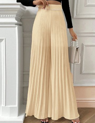 Pantaloni SHEIN, crem