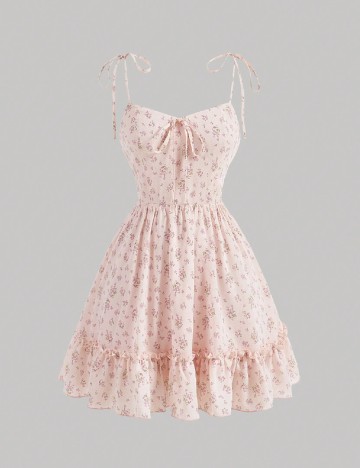 Rochie scurta SHEIN, roz