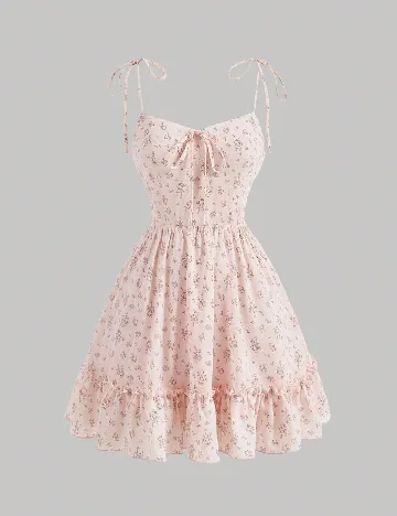 Rochie scurta SHEIN, roz