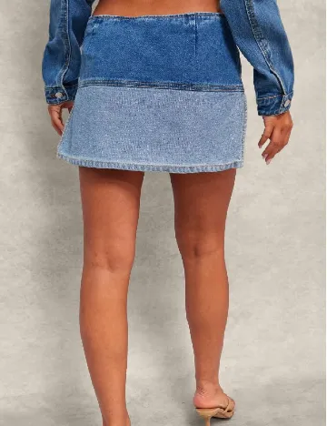 Fusta PRETTYLITTLETHING, albastru