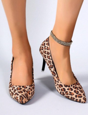 Pantofi SHEIN, animal print