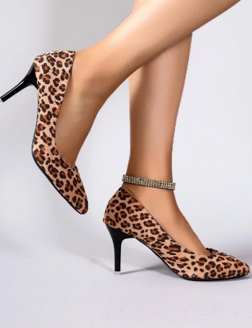 Pantofi SHEIN, animal print