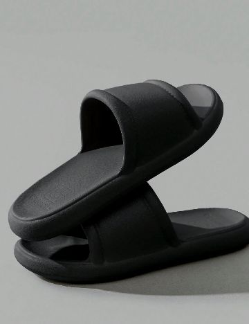 Slapi SHEIN, negru