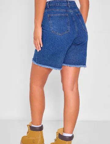 Pantaloni scurti PRETTYLITTLETHING, albastru