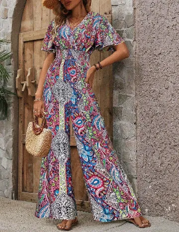 Salopeta SHEIN, mix culori